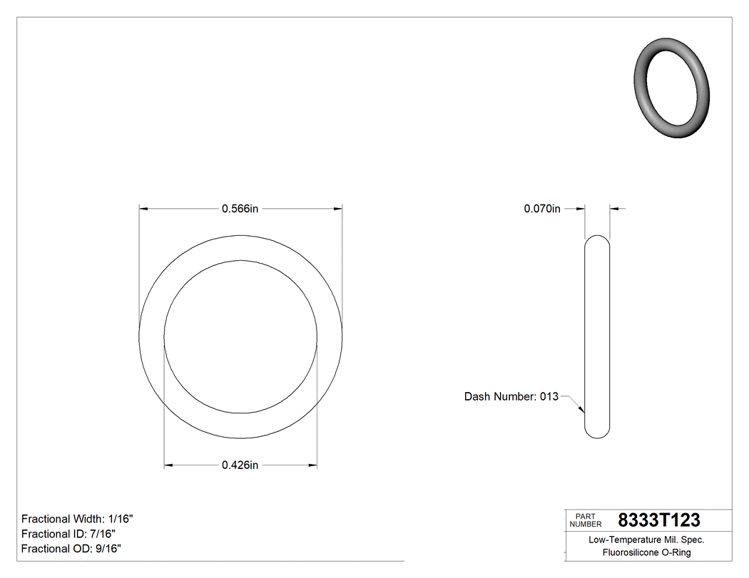 Technical drawing - 8333T123